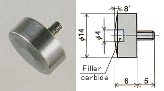 Carbide Plain Contact Point ; XB-506