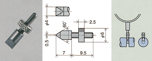 Carbide Knife-edge Contact Point ; XB-707