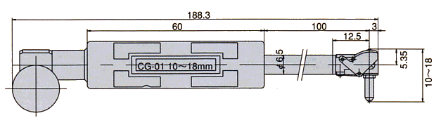 外観寸法図 CG-01R