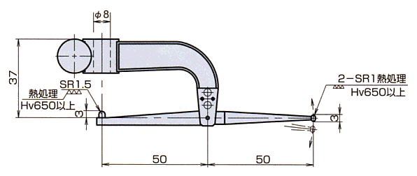 外観寸法図 XY-2